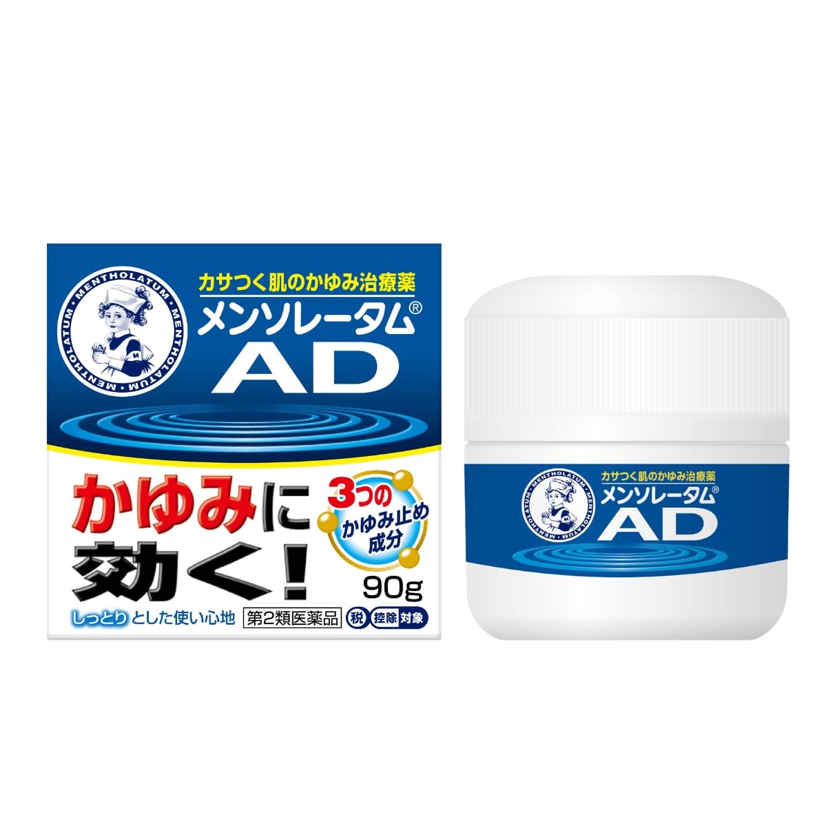 Amazon | 【第2類医薬品】メンソレータムADクリームm 90g